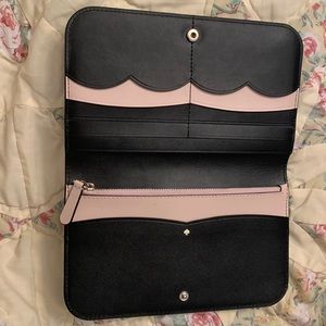 Nadine black/dolce medium clutch